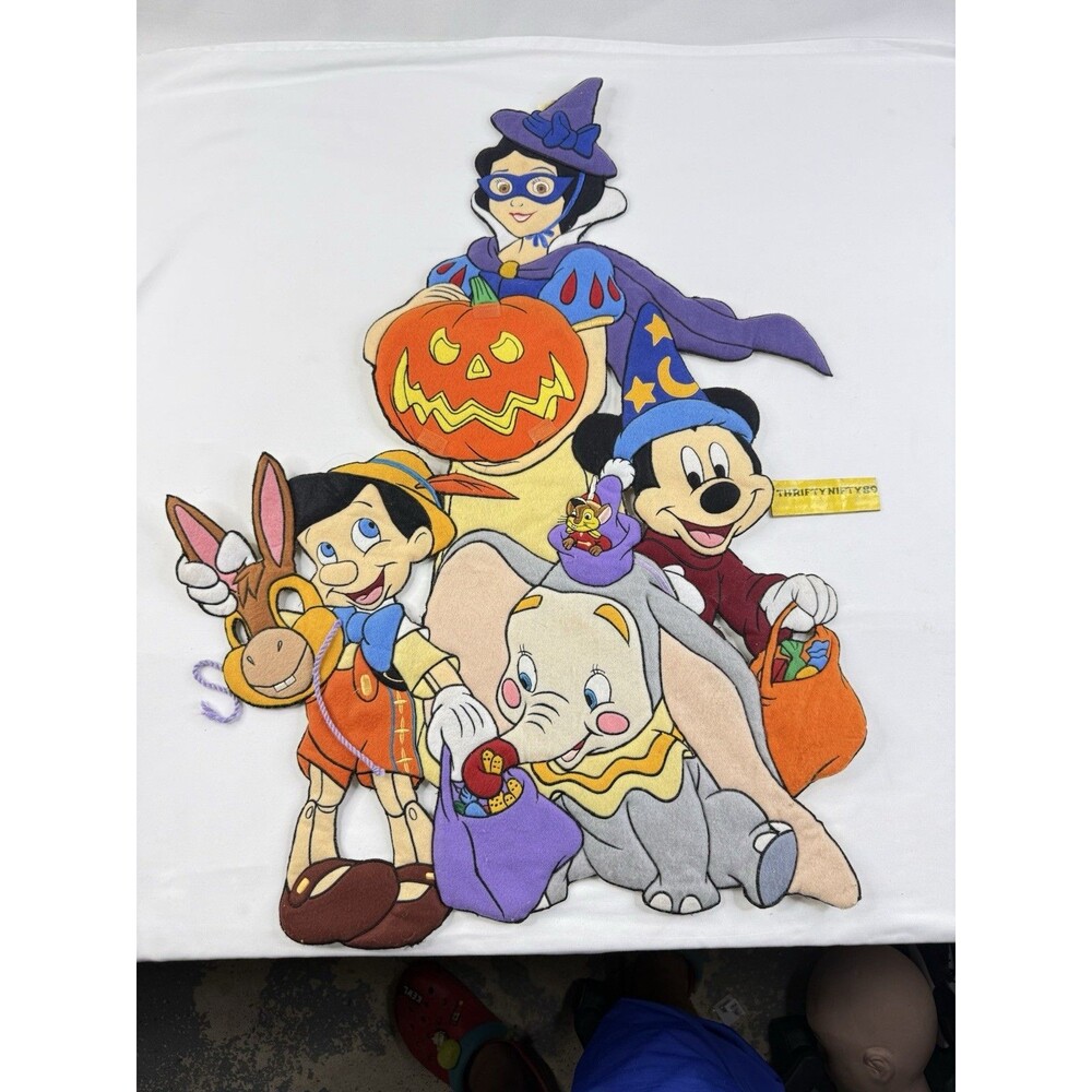 Disney Mickey Mouse Halloween Trick or Treat Felt Hanging Decoration Multiple